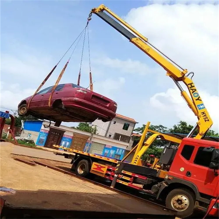 梅江吊车救援小汽车怎么吊